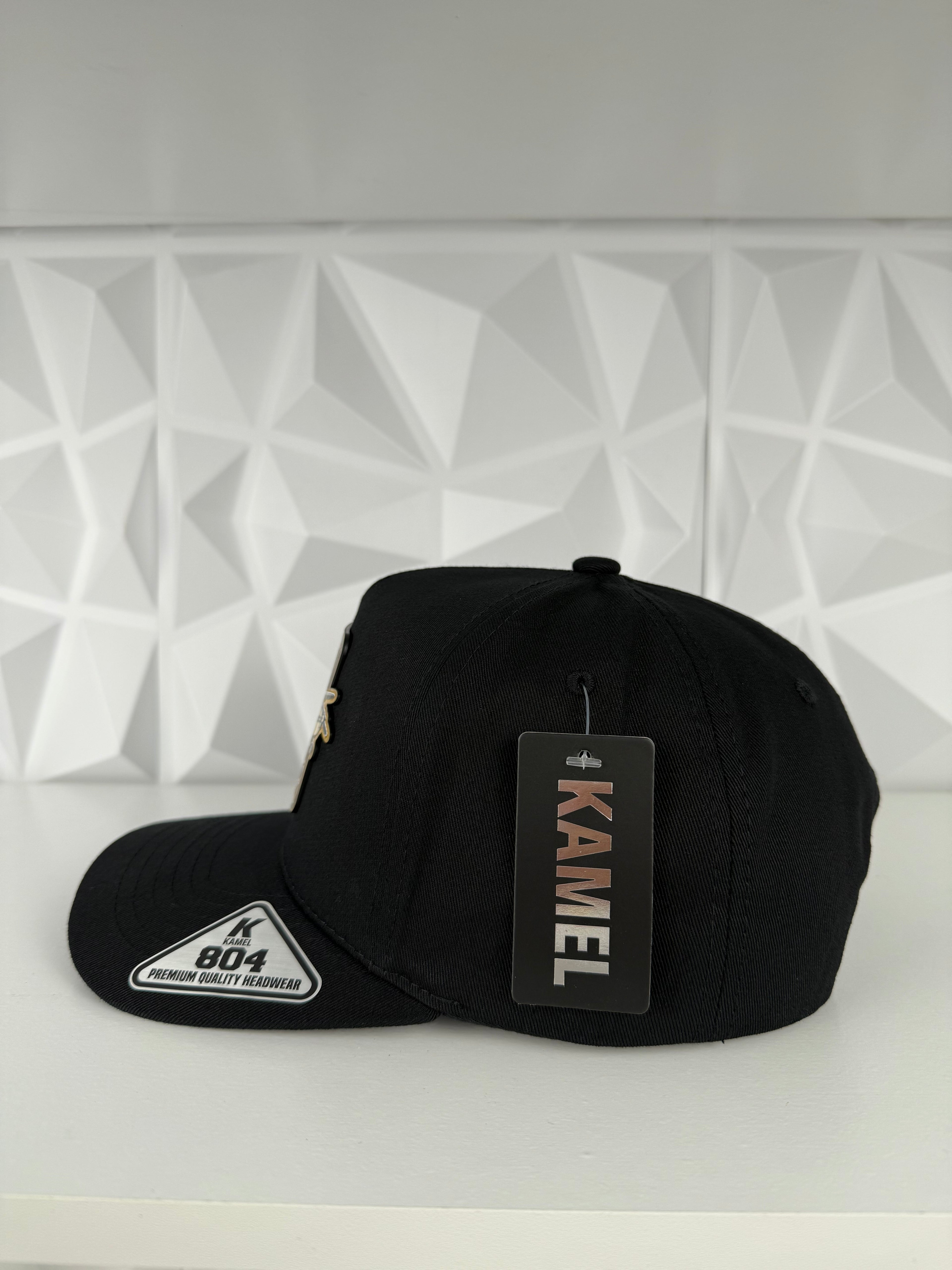Ace Piloto SnapBack gorra-negra