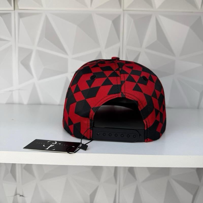 Black Panther SnapBack hat-red camo