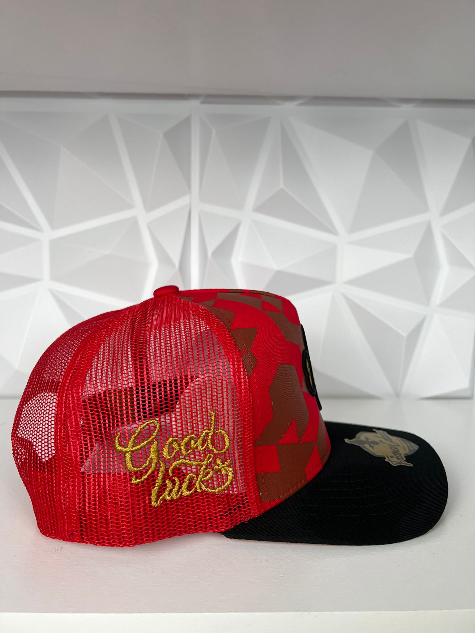 Trébol Gorra - Roja camuflaje