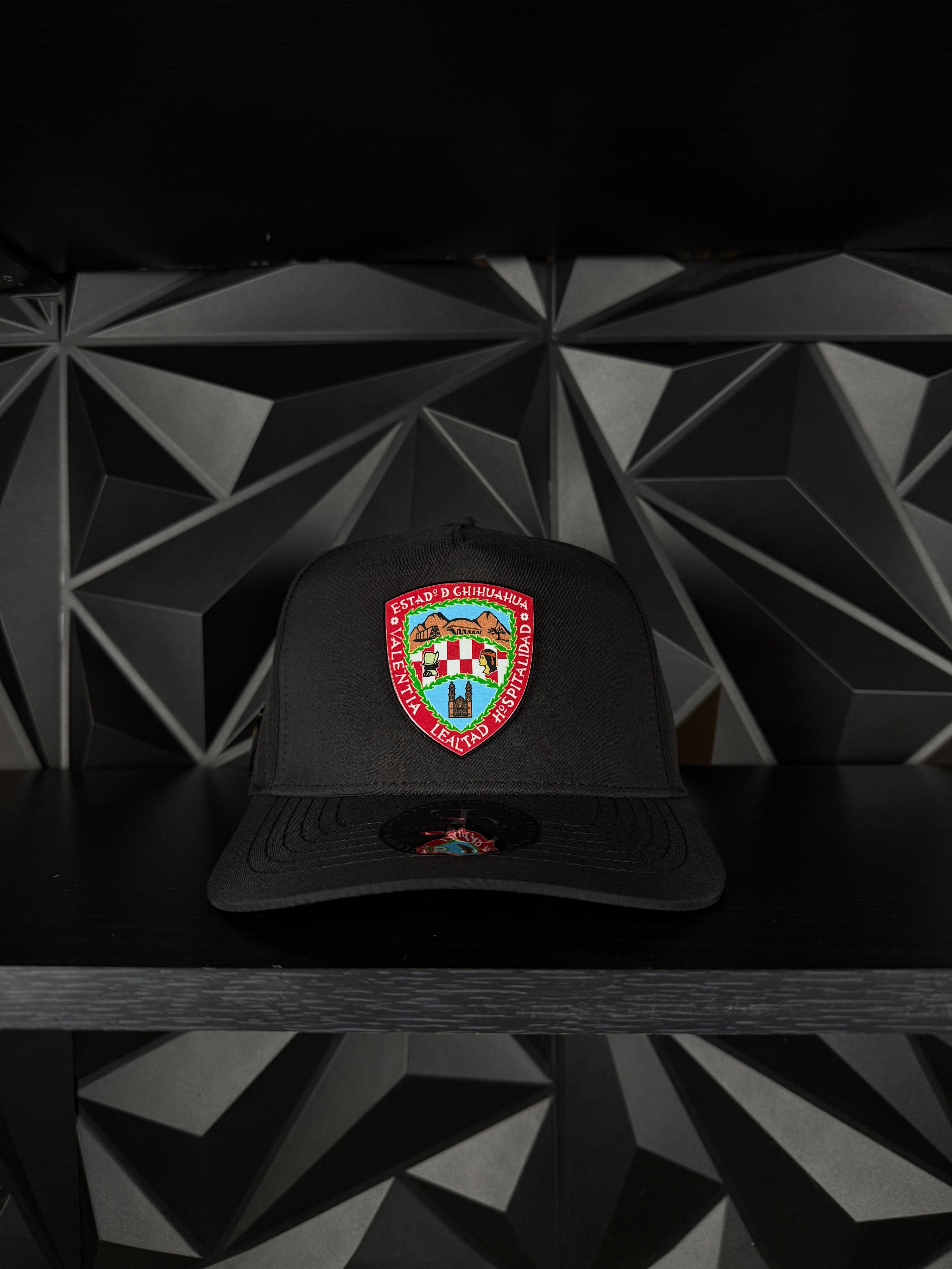 Exclusive caps Escudo de chihuahua SnapBack hat-Black Hydro