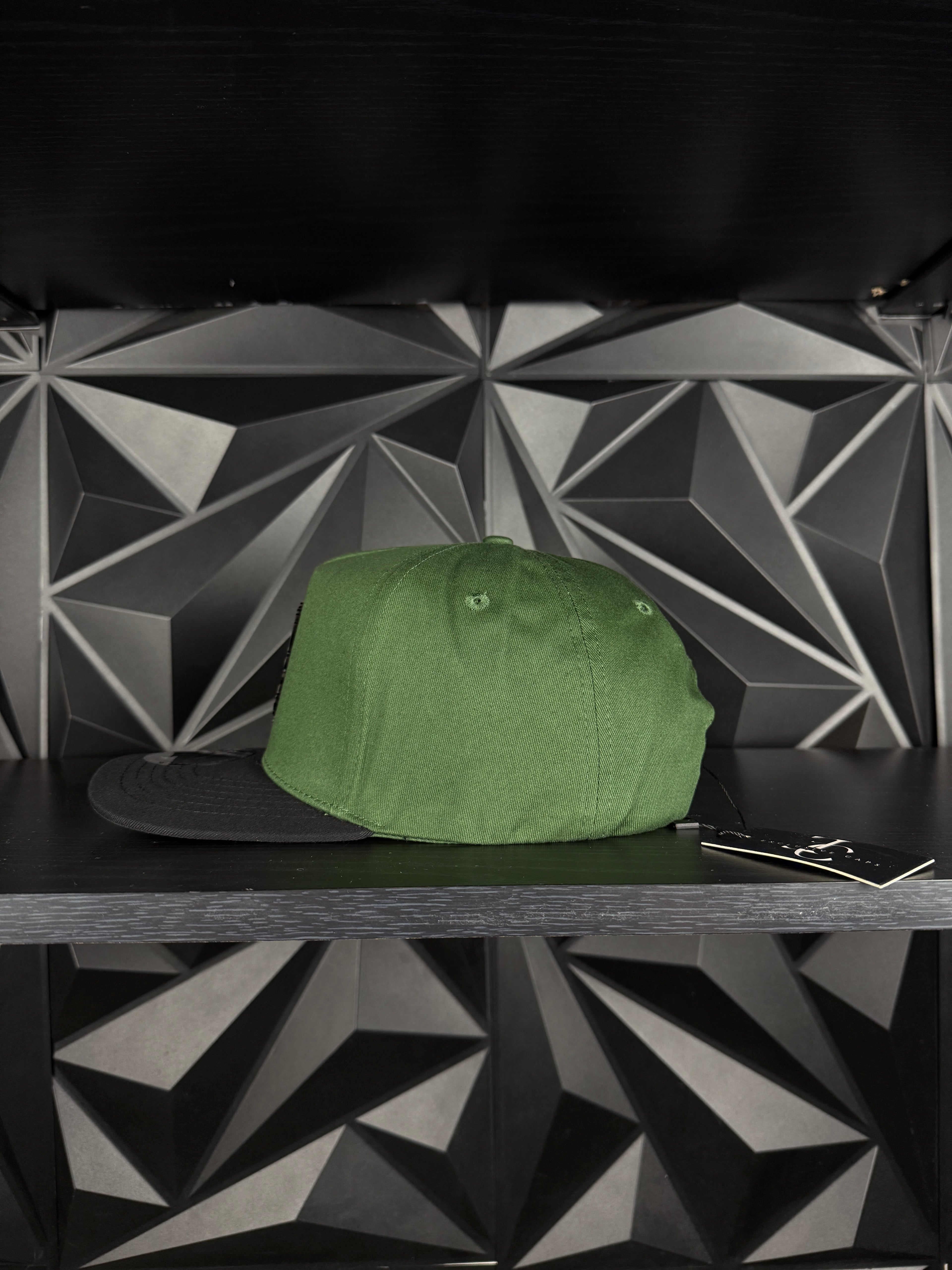 Exclusive caps escudo de Michoacán SnapBack hat-Green/black Cotton