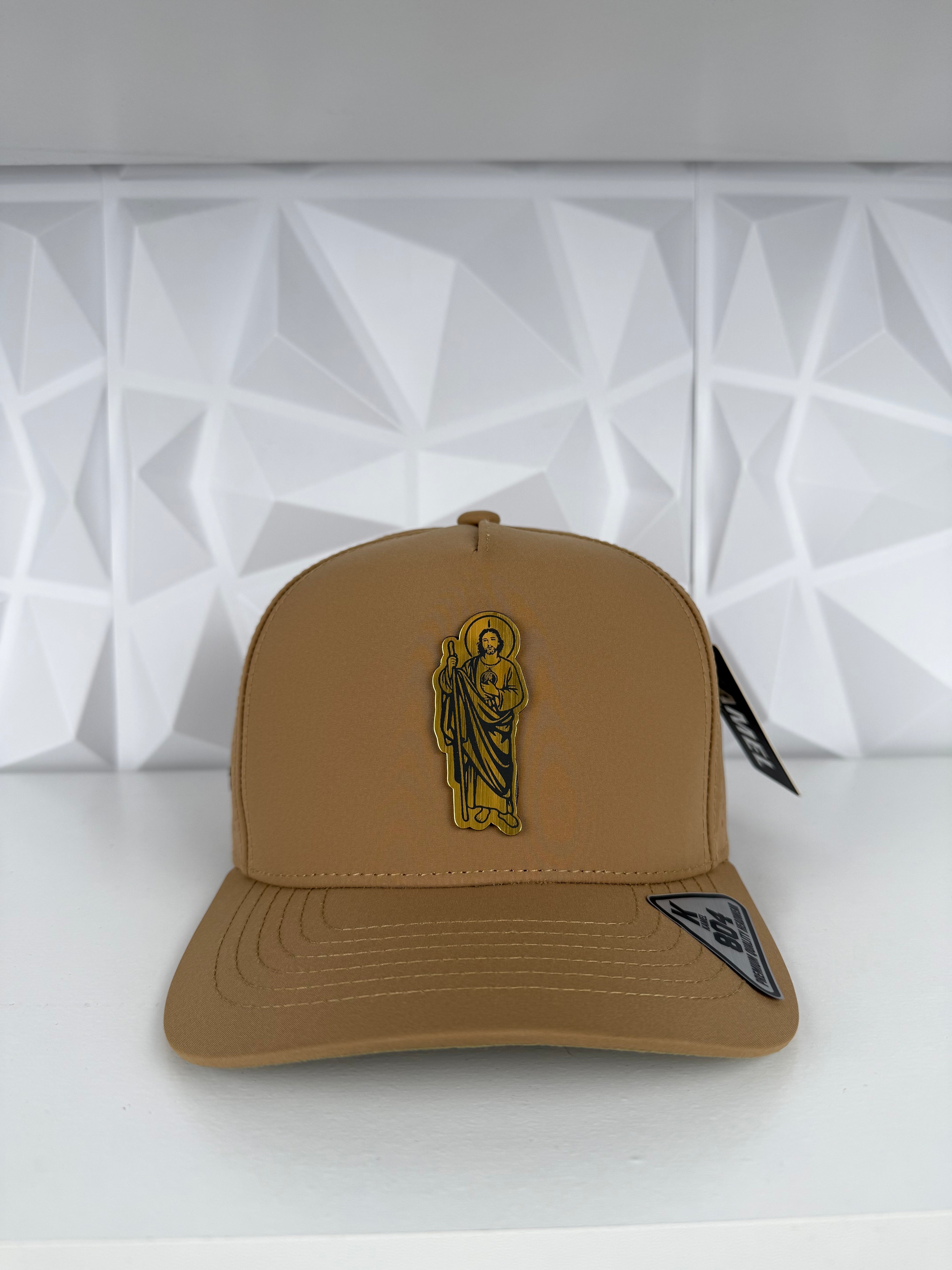 San Judas SnapBack Gorra- kaki