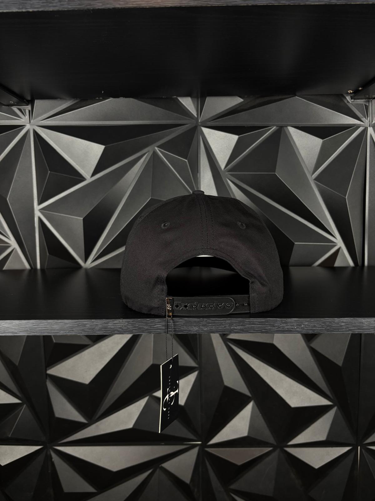 Sonora México estado SnapBack Hat-Black/Red Visor Cotton Cap