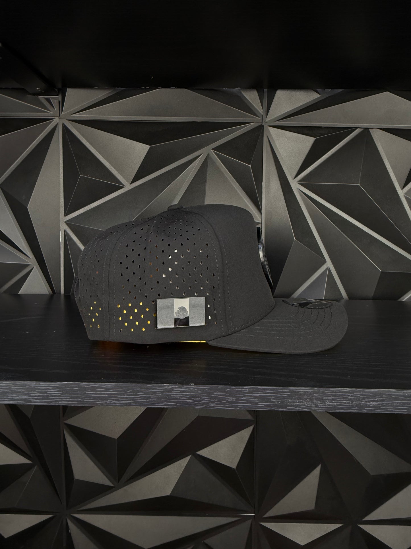 América SnapBack Gorra-Negra/Amarilla hydro