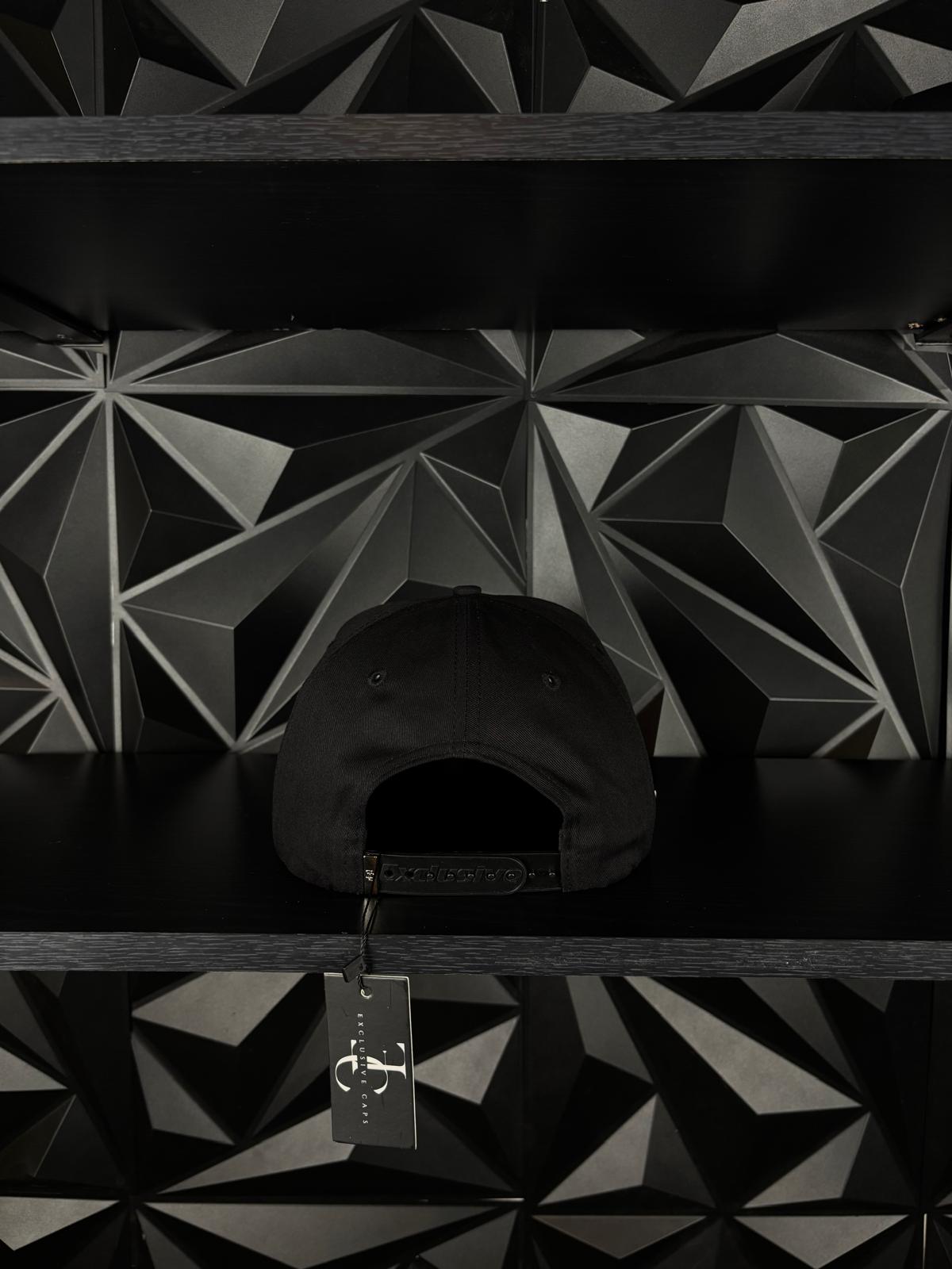 Puebla México estado SnapBack Hat-Black/Red Visor Cotton Cap