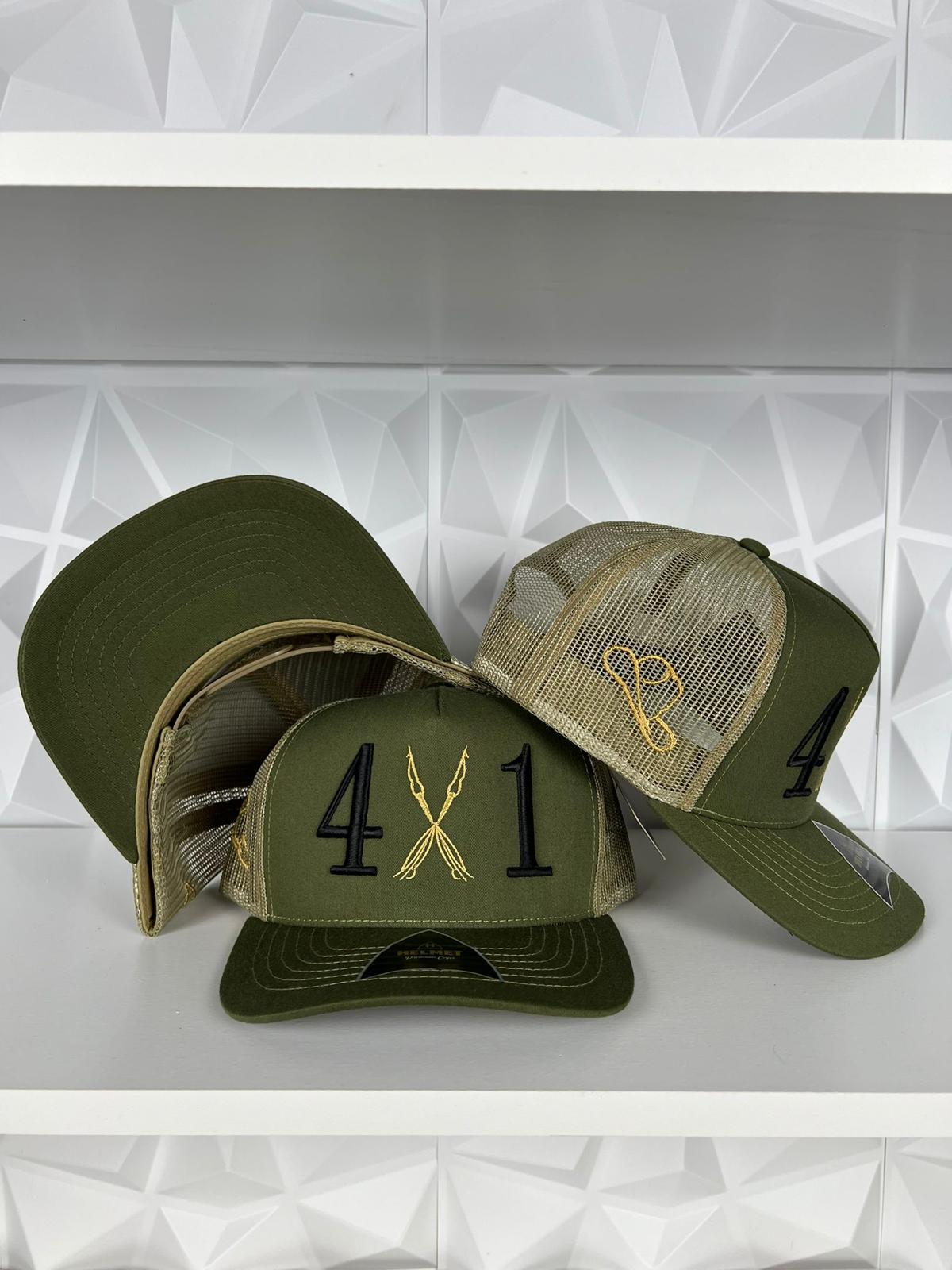 4X1 Gorra- Verde