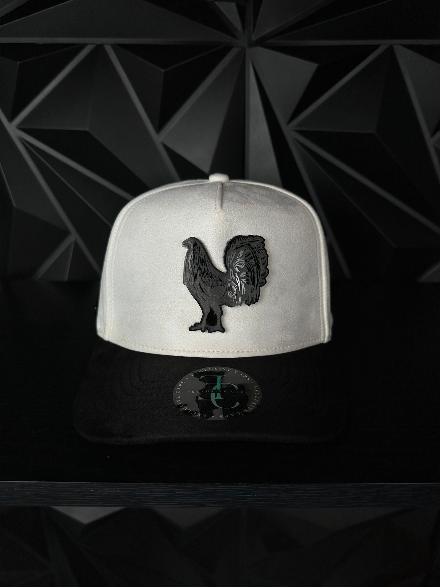 Gallo plate SnapBack hat-white/black