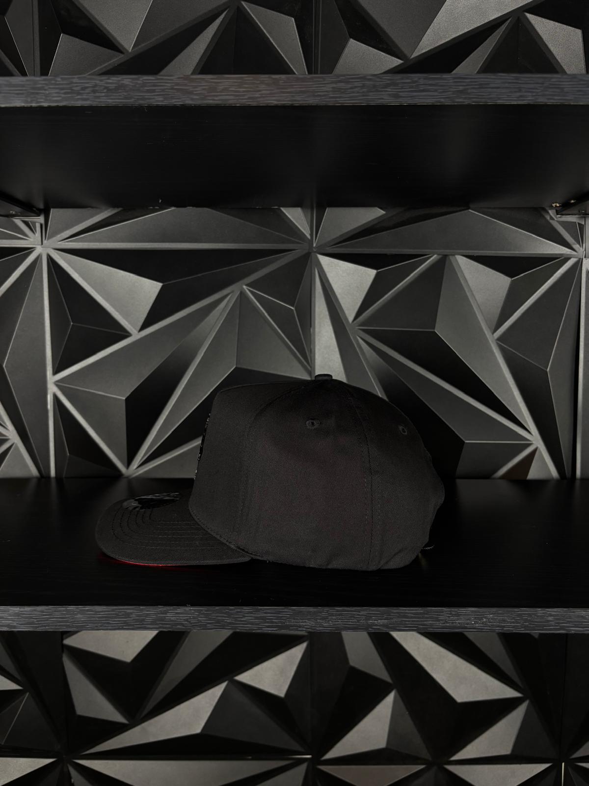 Chiapas México estado SnapBack Hat-Black/Red Visor Cotton Cap