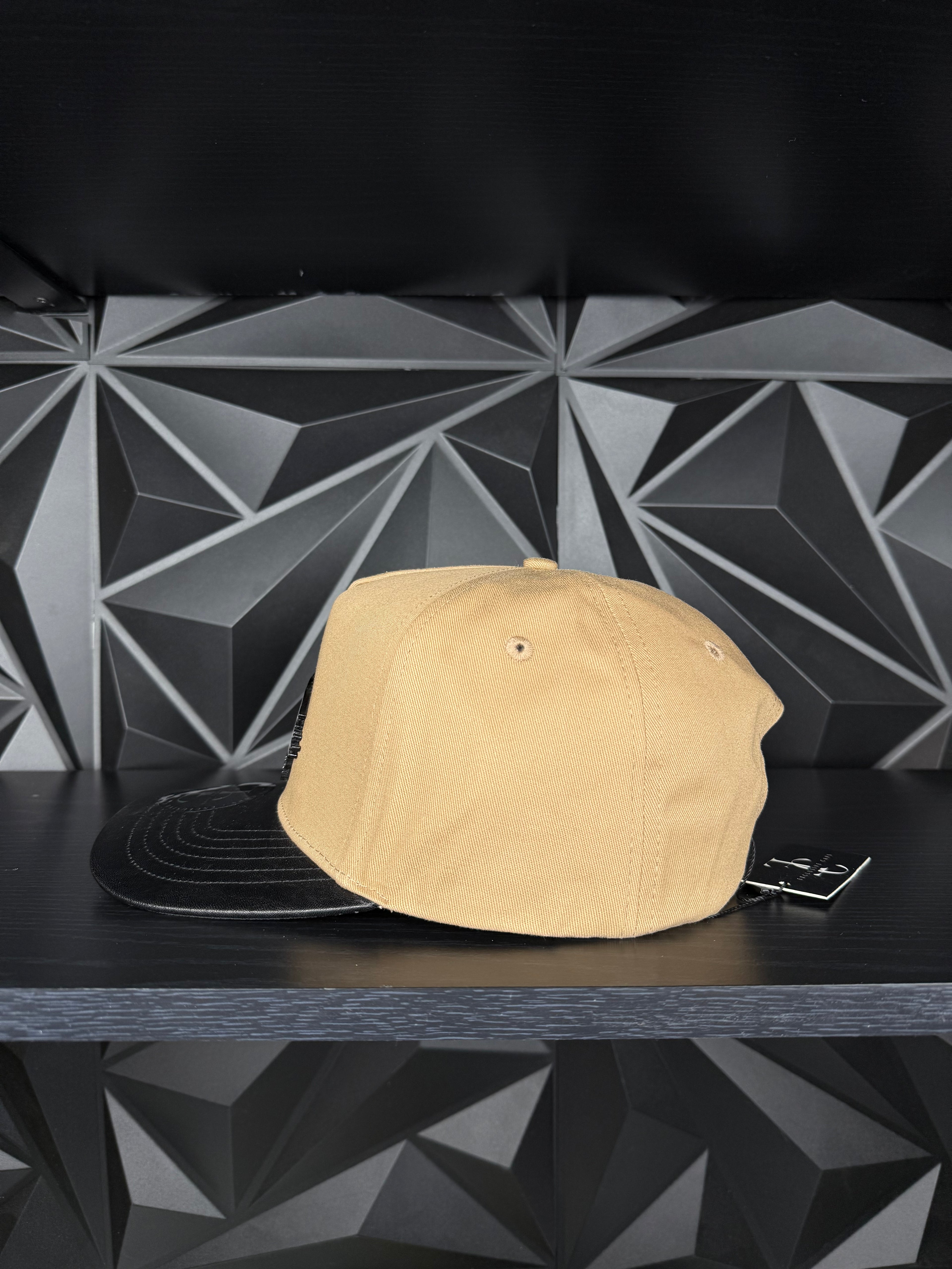 Caballo SnapBack hat-Brown/black Leather