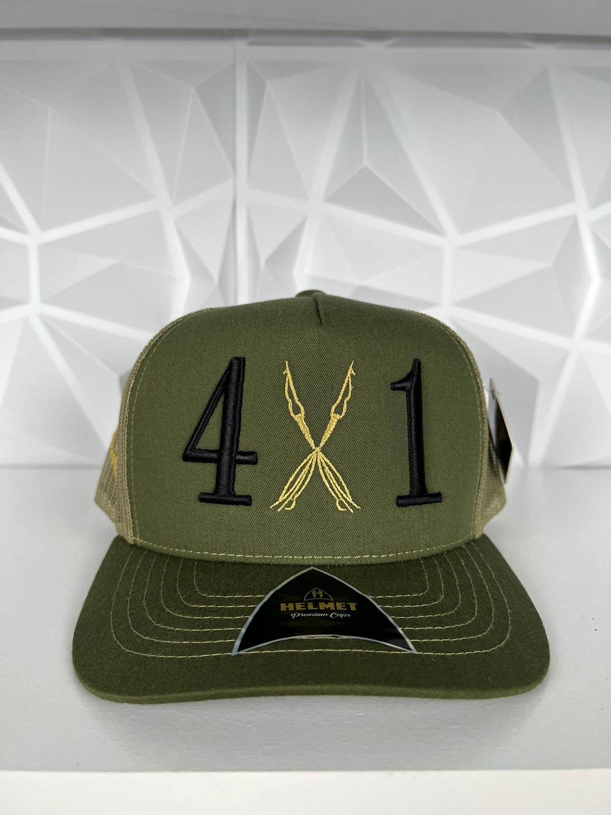 4X1 Gorra- Verde