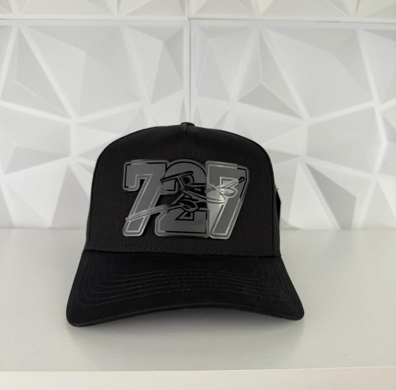 727 Carrillo SnapBack Gorra-Negra