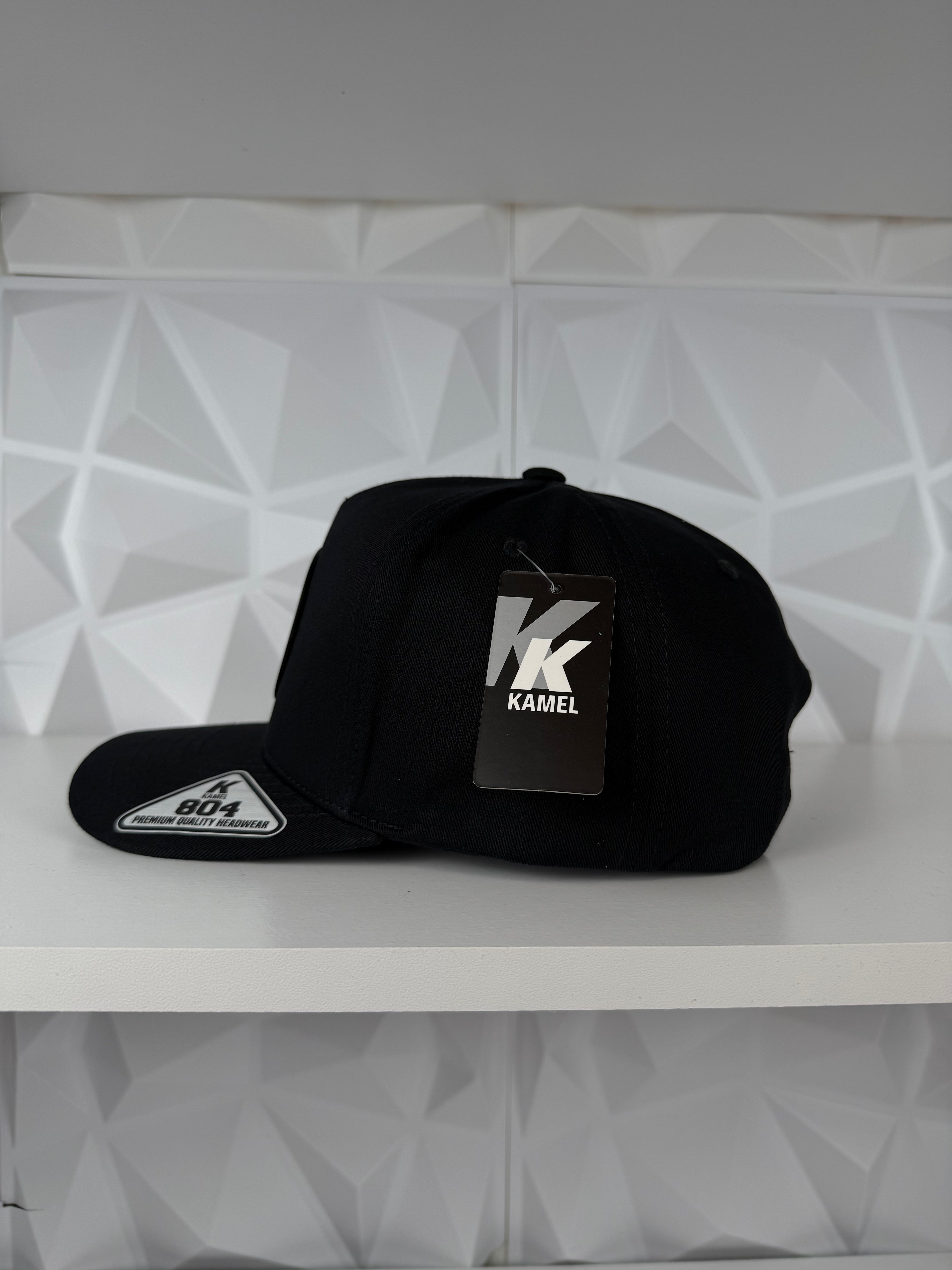 America SnapBack Gorra- Negra