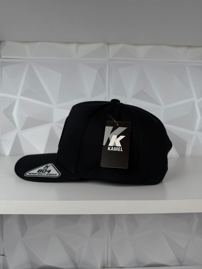 America SnapBack Gorra- Negra
