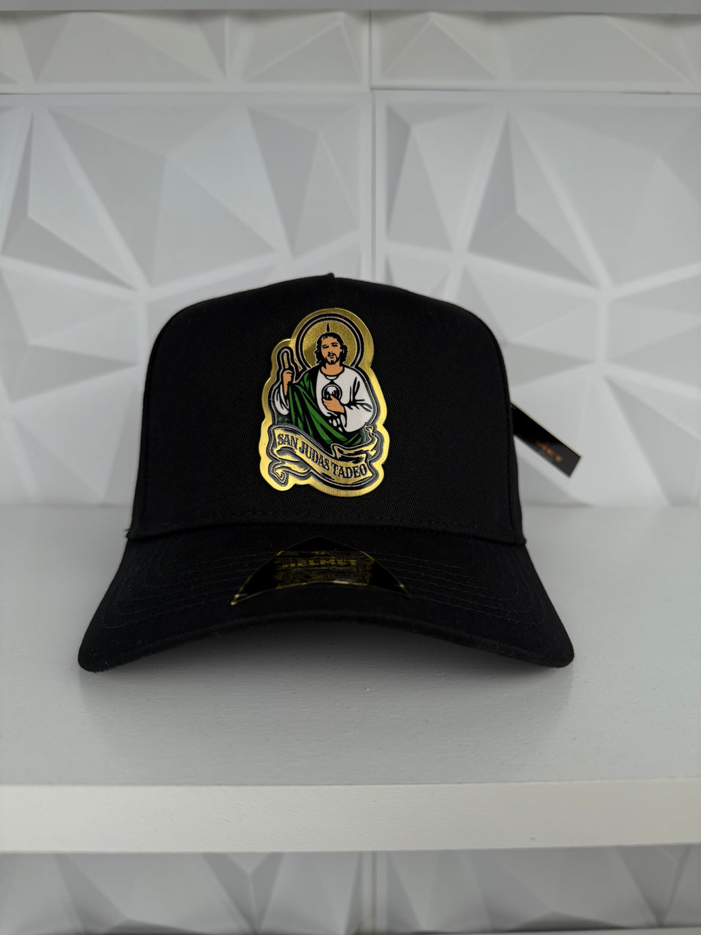 San Judas Tadeo SnapBack Gorra-Negra