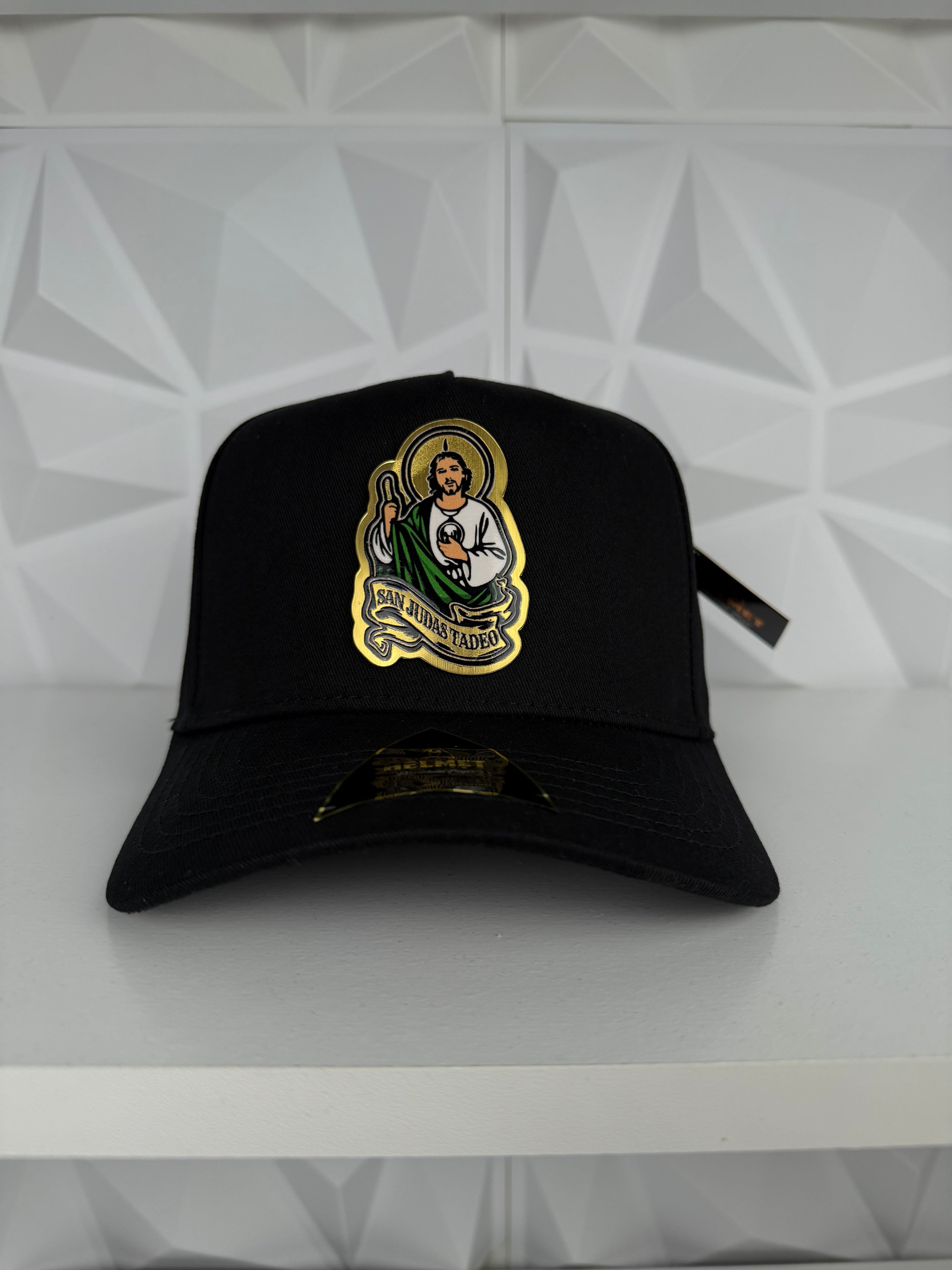 San Judas Tadeo SnapBack Gorra-Negra