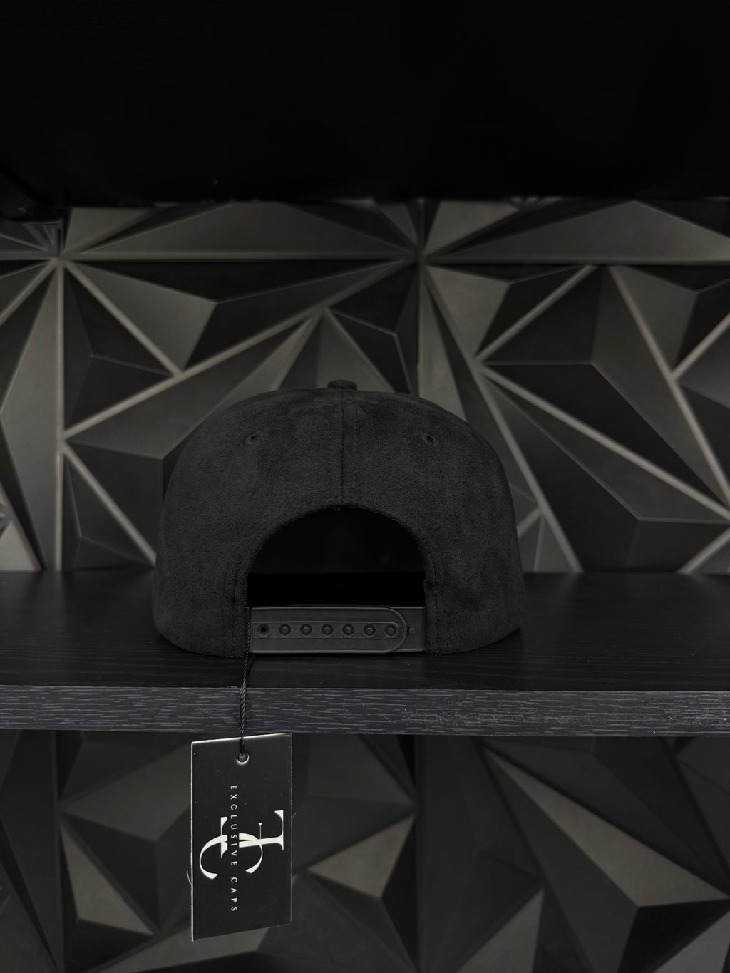 San Luis Potosí México SnapBack hat-black/red suede