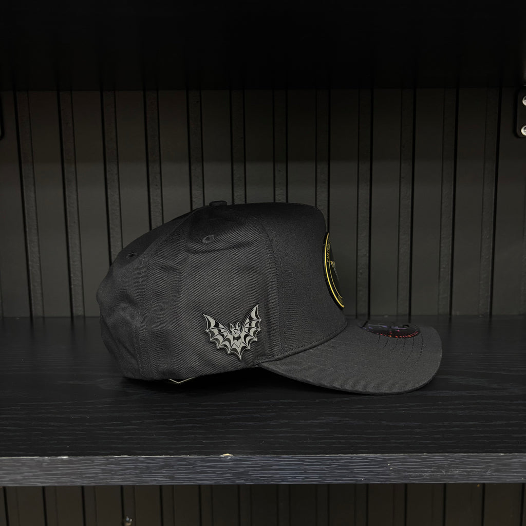 Exclusive Caps Fuerzas especiales Murciélagos SnapBack Hat-Negro