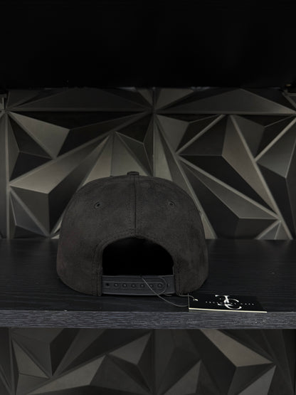 América SnapBack hat-black Suede Gold Plate