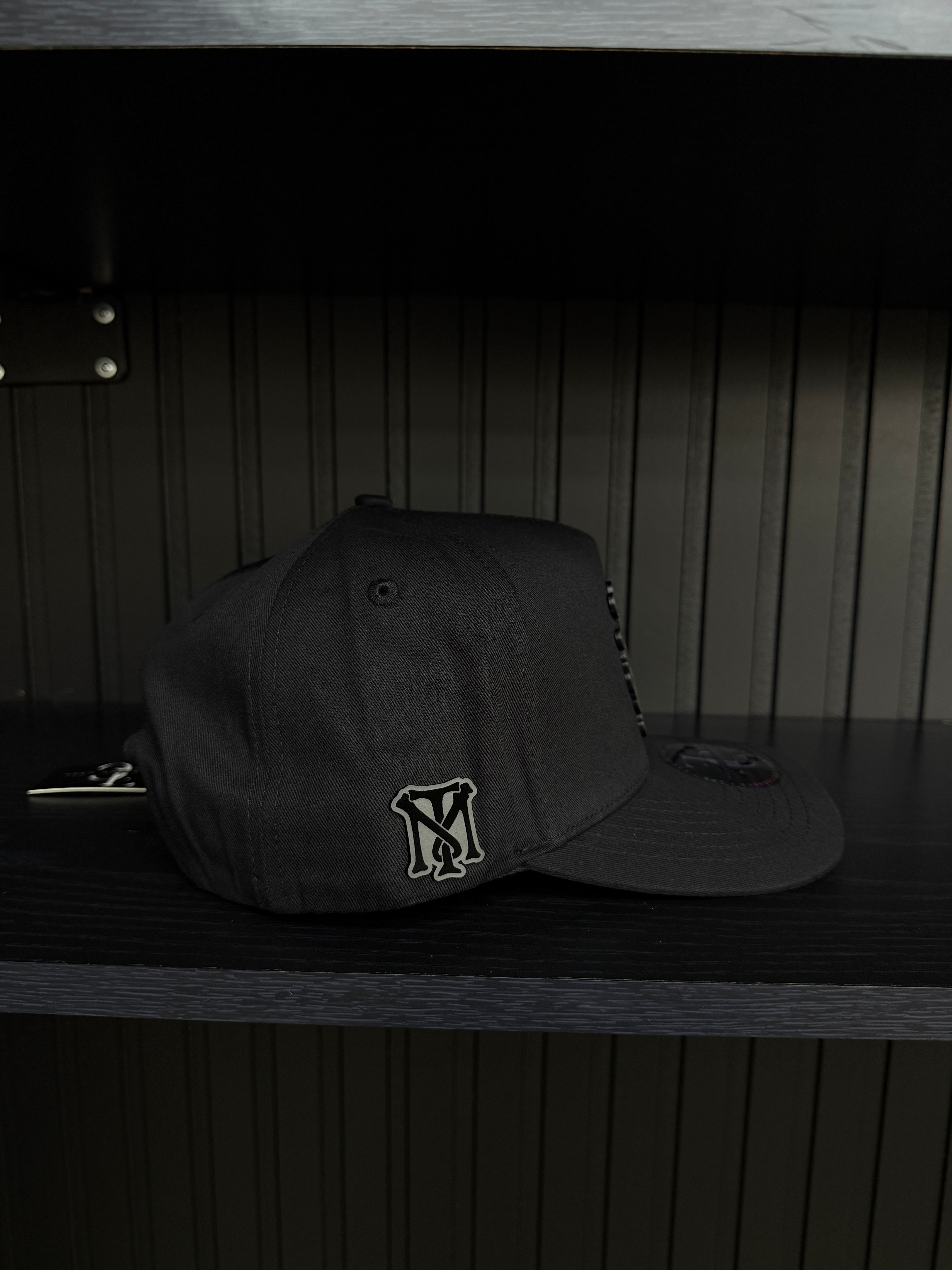 Exclusive Caps Tony Montana SnapBack Hat- Black Cotton
