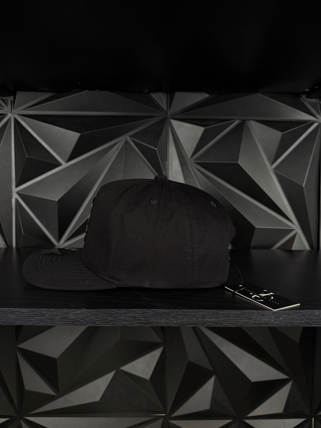 Tío rico SnapBack hat-black