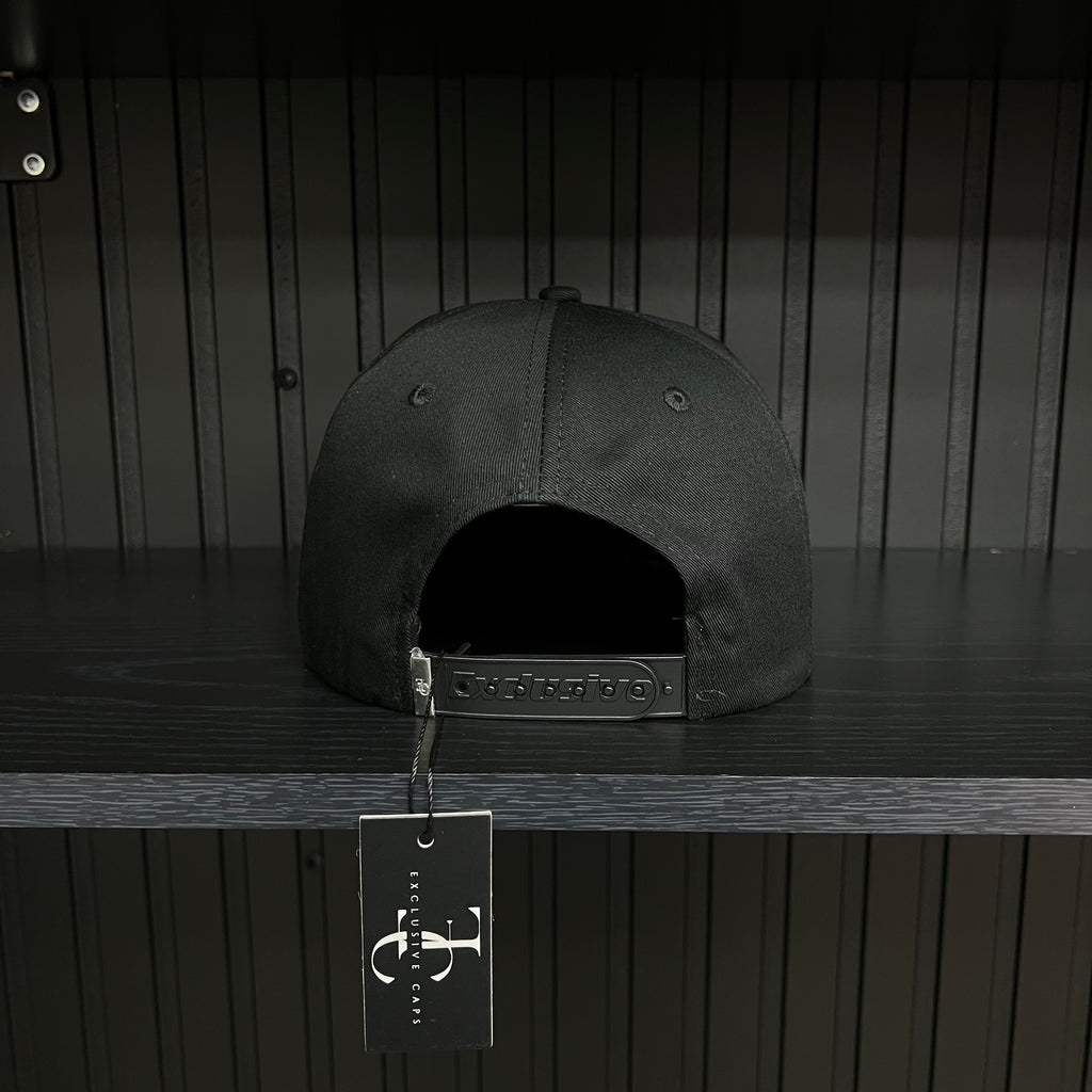 Exclusive Sinaloa Private Flight SnapBack Hat - Black/Red Cotton Cap