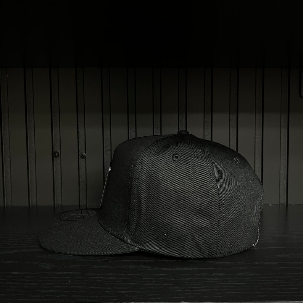 Exclusive Sinaloa Private Flight SnapBack Hat - Black/Red Cotton Cap