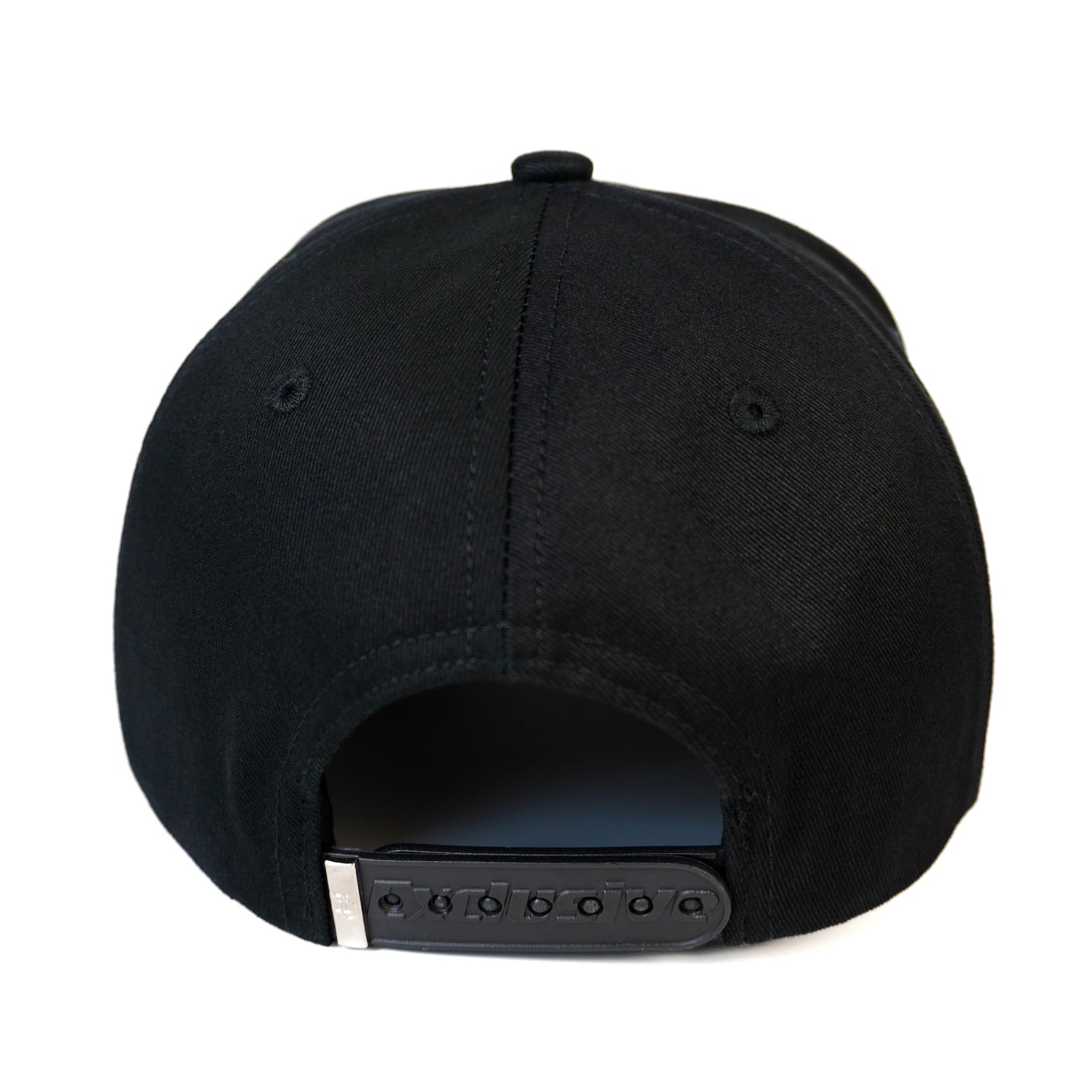 Gallo Negro Snapback — Negro/Rojo