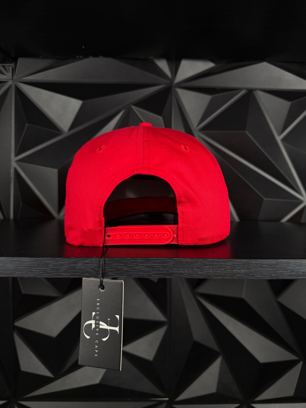 Exclusive caps escudo de Sinaloa SnapBack hat-Red/Black leather brim