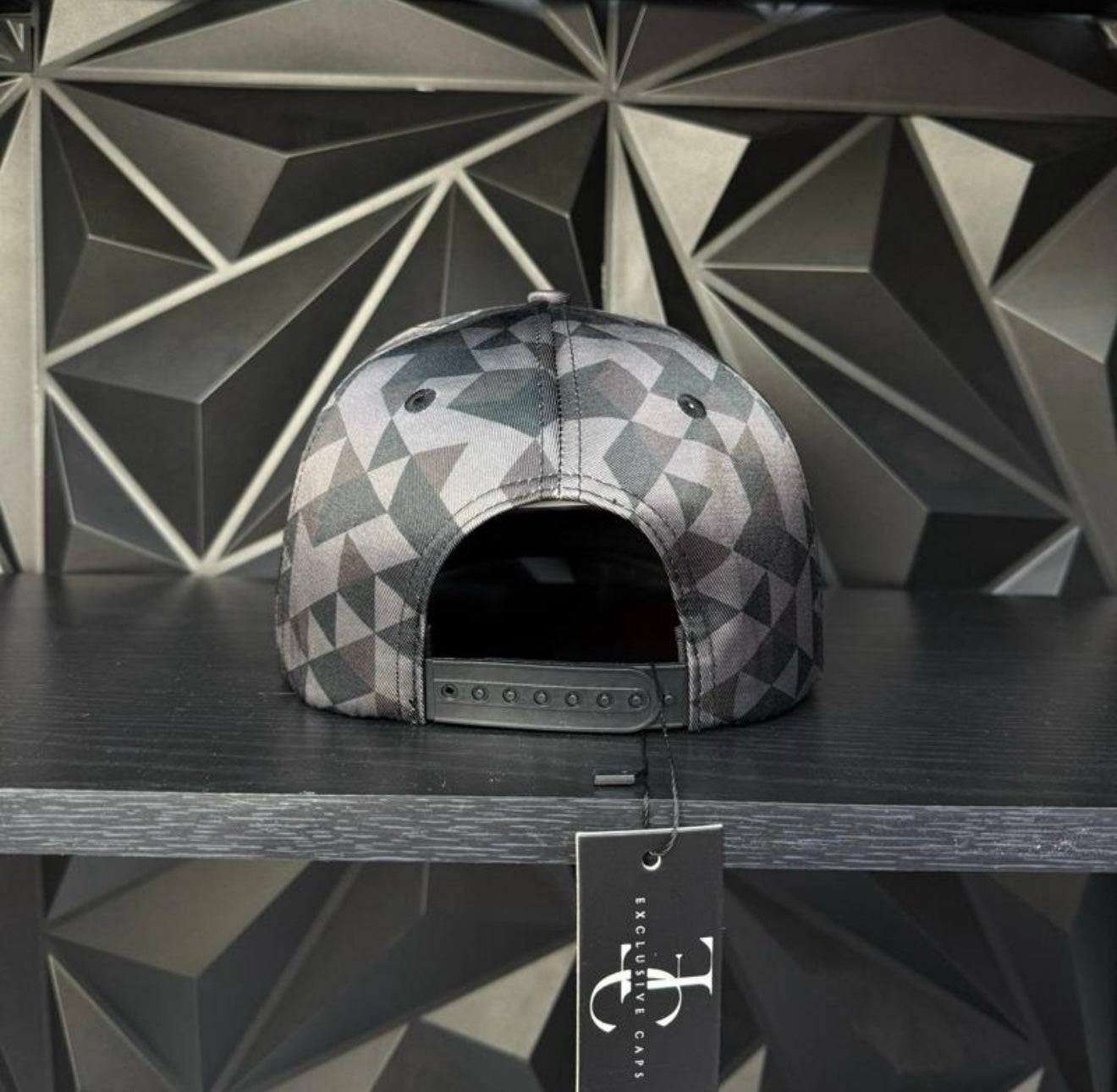 Trébol plate SnapBack hat-grey camo