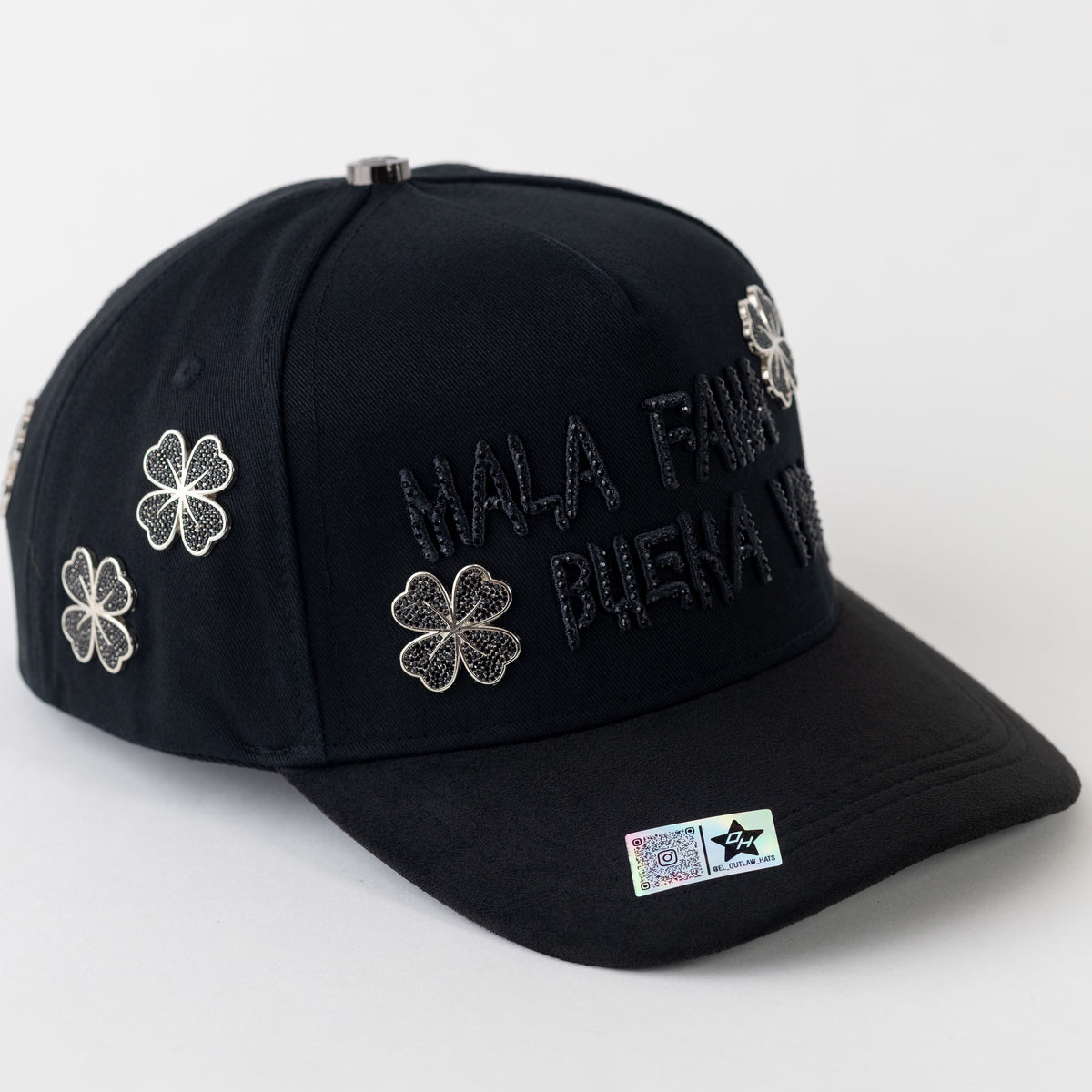 Mala Fama Buena Vida Snapback Cotton Cap/Suede Visor - Outlaw Hats