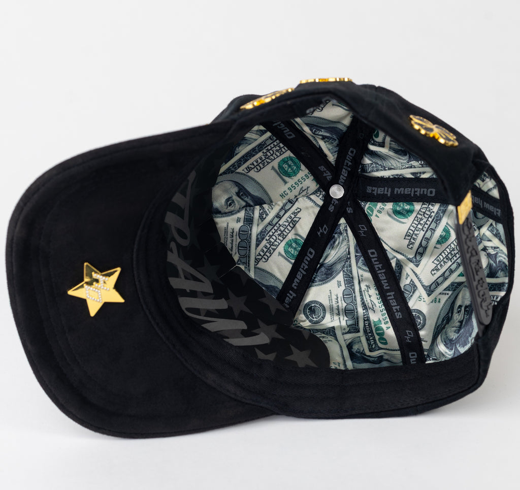 Mala Fama Buena Vida Snapback Cotton Cap/Suede Visor - Outlaw Hats