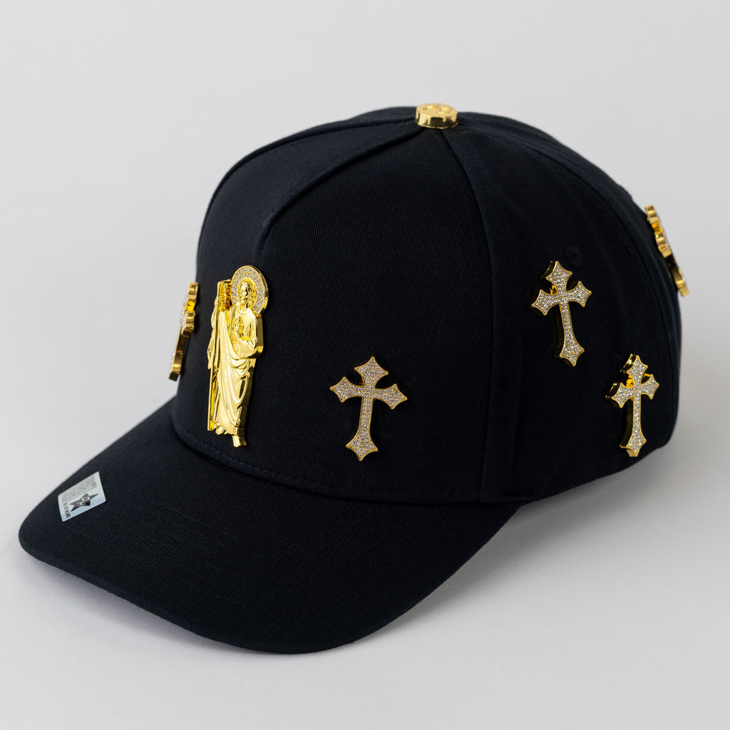 SAN JUDAS - THE SAINT - GOLDEN CROSS - OUTLAW HATS