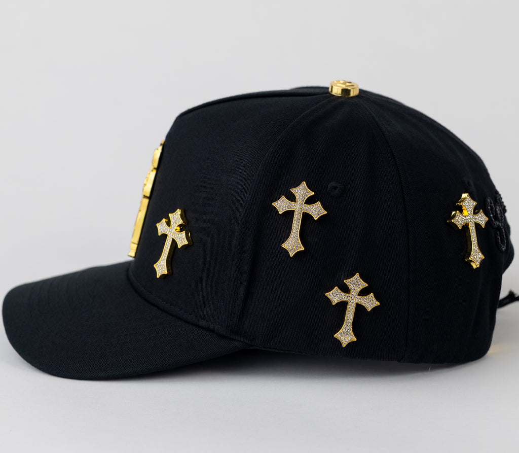 SAN JUDAS - THE SAINT - GOLDEN CROSS - OUTLAW HATS