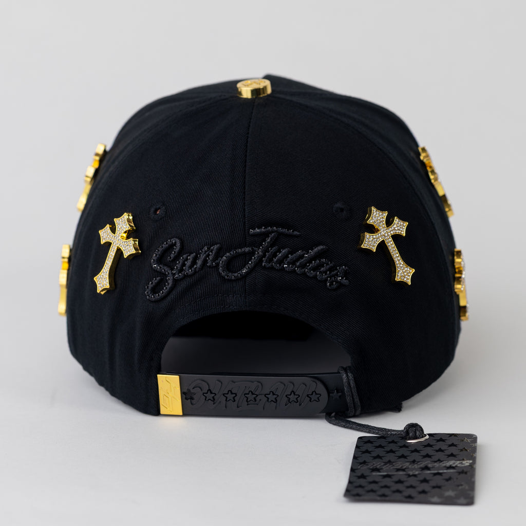 SAN JUDAS - THE SAINT - GOLDEN CROSS - OUTLAW HATS