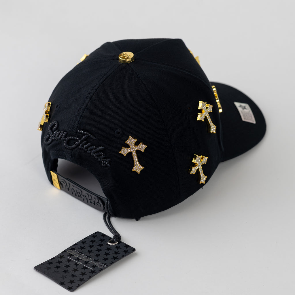SAN JUDAS - THE SAINT - GOLDEN CROSS - OUTLAW HATS