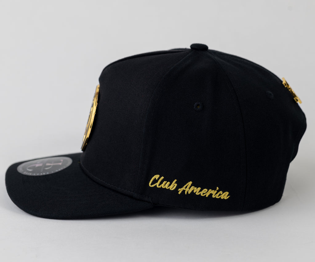 Exclusive CA Metal Plate Snapback Hat