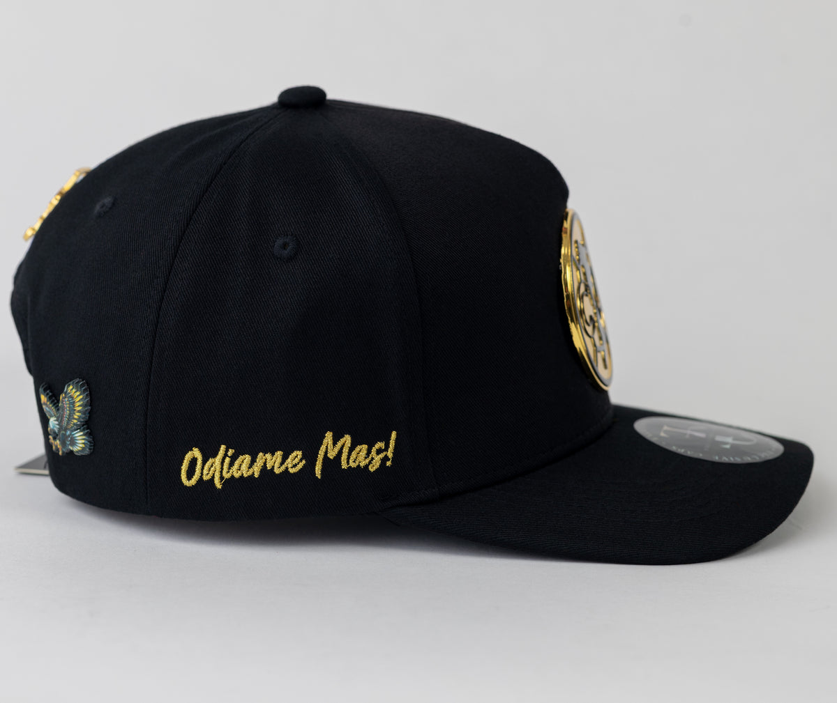 Exclusive CA Metal Plate Snapback Hat