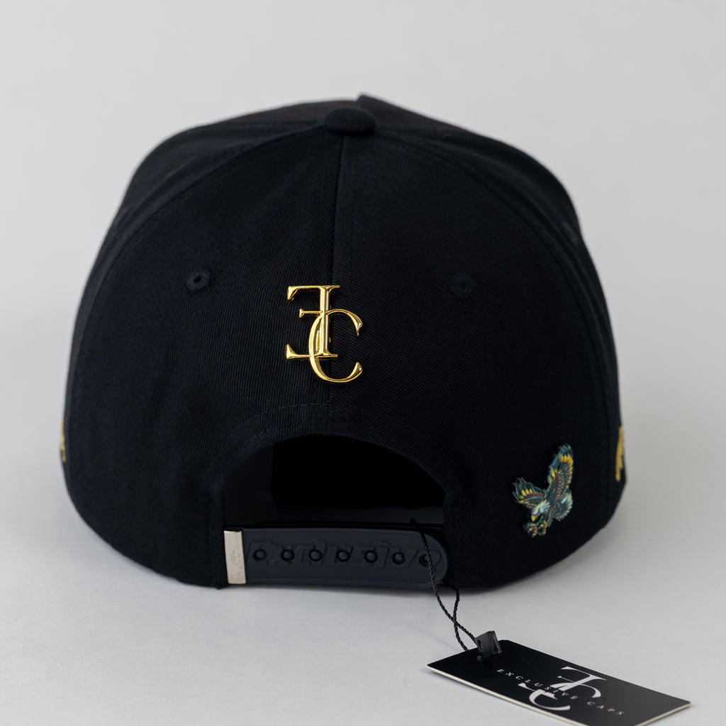 Exclusive CA Metal Plate Snapback Hat