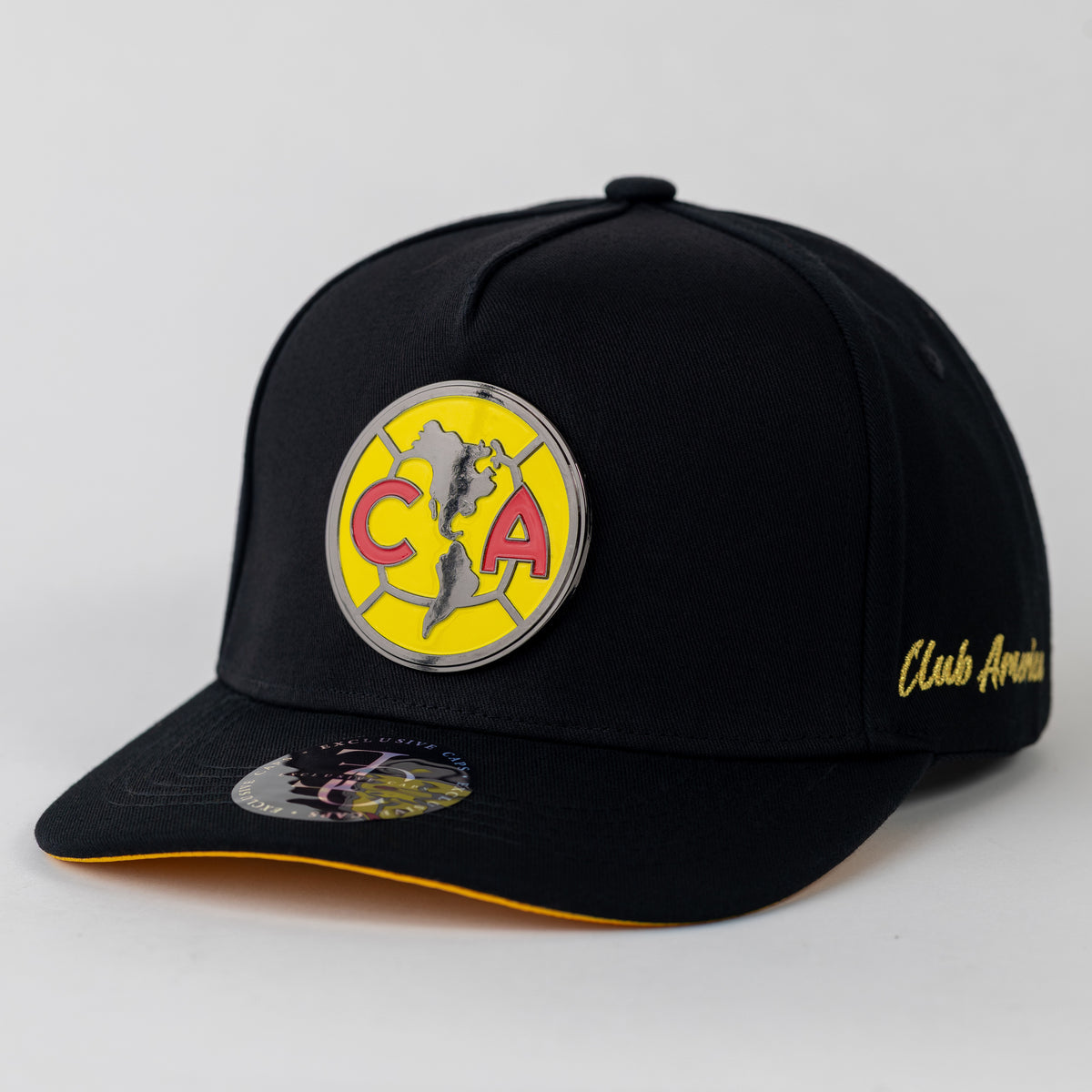 Exclusive CA Metal Plate Snapback Hat