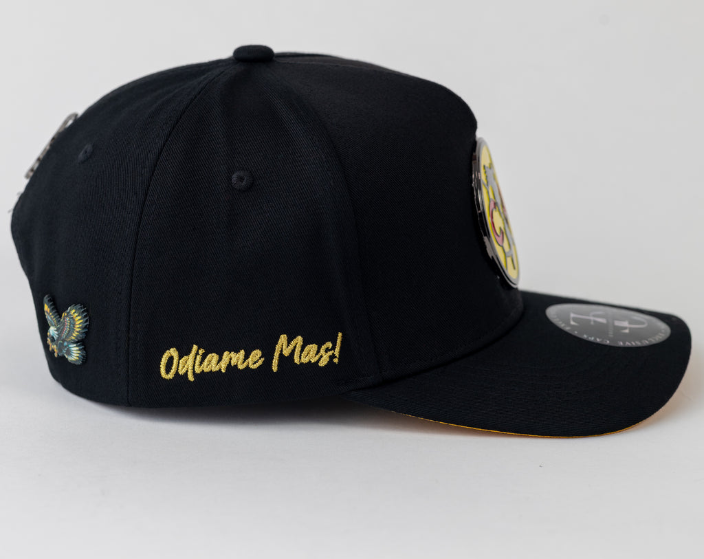 Exclusive CA Metal Plate Snapback Hat