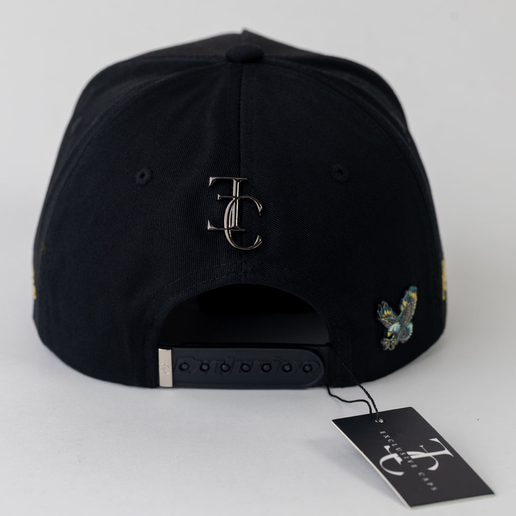Exclusive CA Metal Plate Snapback Hat