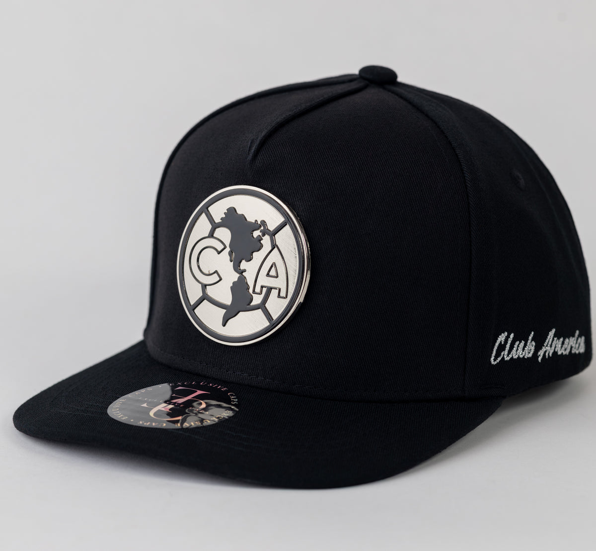 Exclusive CA Metal Plate Snapback Hat