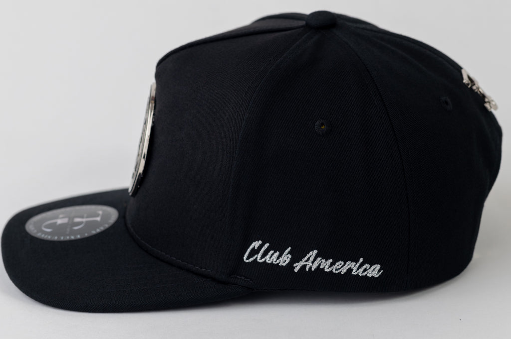 Exclusive CA Metal Plate Snapback Hat