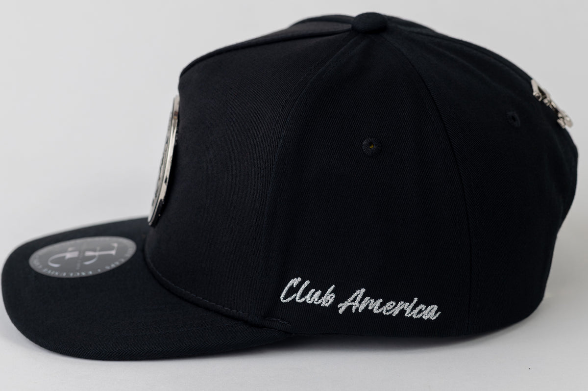 Exclusive CA Metal Plate Snapback Hat