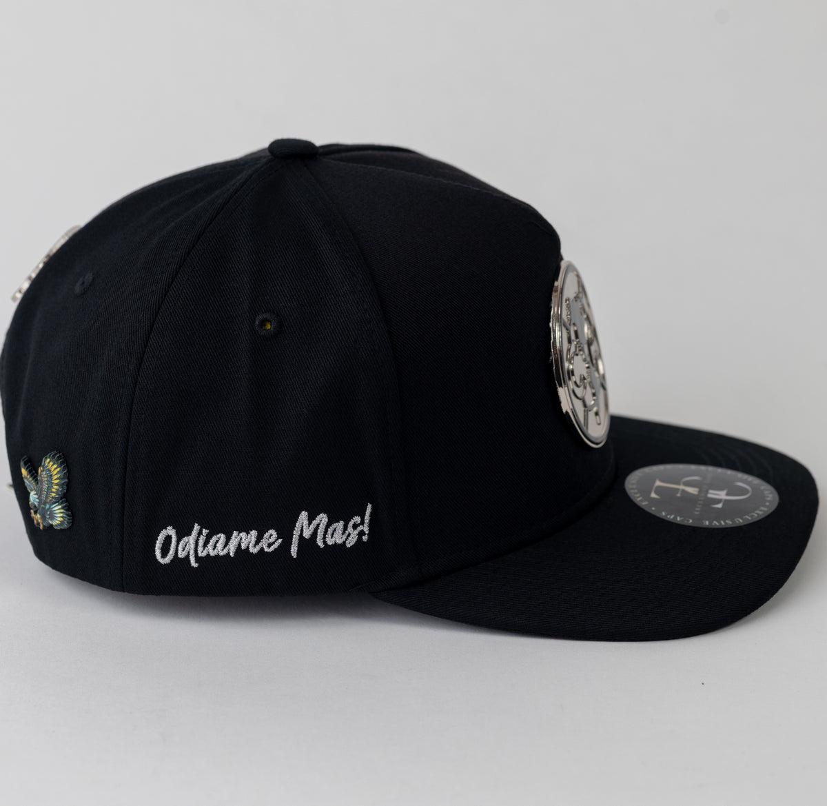 Exclusive CA Metal Plate Snapback Hat
