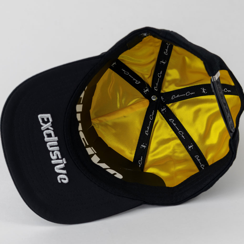 Exclusive CA Metal Plate Snapback Hat