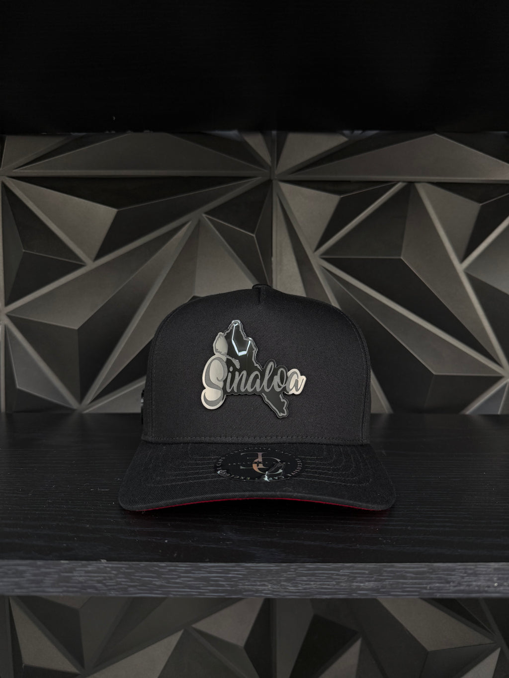 Sinaloa México SnapBack hat-black/red