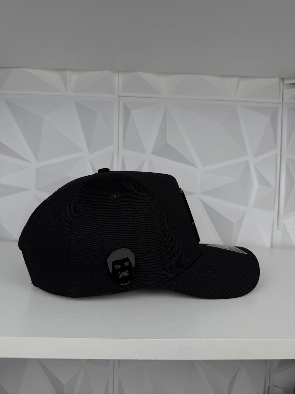 JGL Placa SnapBack Gorra-Negra