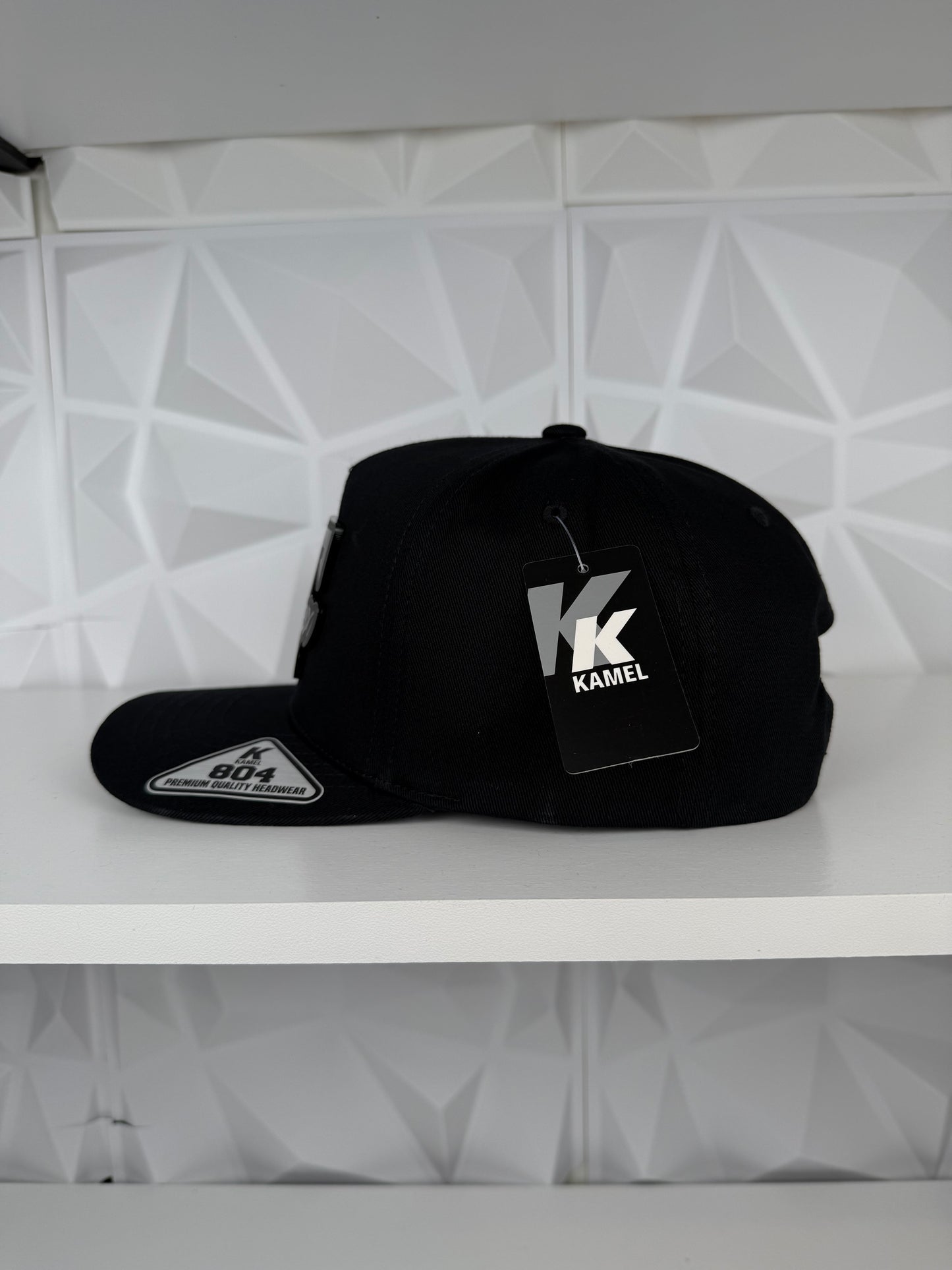 Corridos Tumbados Placa SnapBack Gorra-Negra