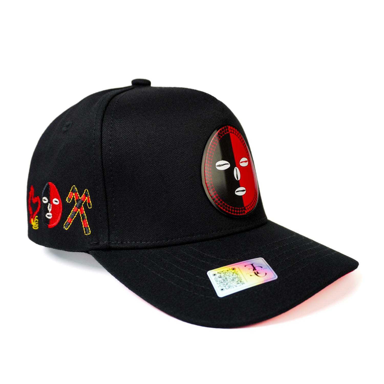 Elegua Exclusive Caps SnapBack Hat-Black/Red
